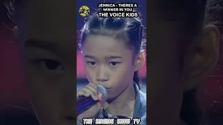 Jennica  Theres a Winner in You  The Voice Kids Philippines 2024 Blind Audition [upl. by Nydroj312]