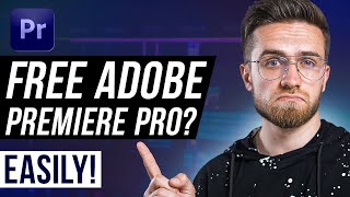 HOW TO GET ADOBE PREMIERE PRO FOR FREE IN 2024 – Best Free Premiere Pro Alternatives [upl. by Hgielime852]