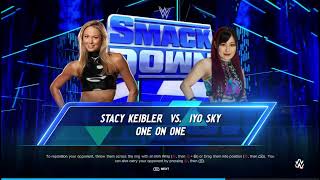 Stacy Keibler Vs Iyo Sky [upl. by Backer]