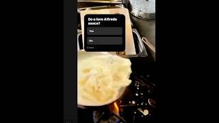 Real alfredo sauce food italiancuisine alfredo food [upl. by Veneaux913]