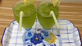 Mint margarita drink famous recipe how to make mint margarita at home [upl. by Venezia204]