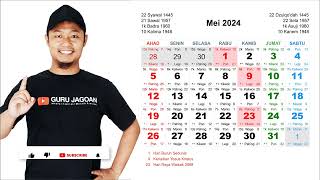 Kalender Mei 2024 [upl. by Nreval]