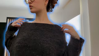 ASMR fabric scratching with 2 mics xoxo [upl. by Kendre]