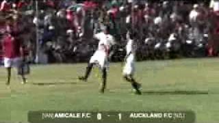 2011 OLeague  Final 1st Leg  Amicale FC vs Auckland City FC Highlights [upl. by Melise]