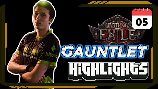 Gauntlet Day 5  Path of Exile Highlights 570  cArn Ben Alkaizer Goratha and others [upl. by Nosreh]