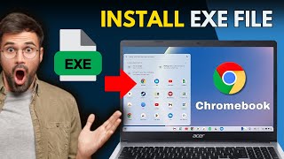 Install Windows EXE Files on Chromebook  use Wine on chromebook [upl. by Dimitry]