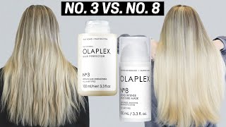 Olaplex No 8 vs Olaplex No 3 Are They Really That Different amp How to Use Them Together [upl. by Ib]