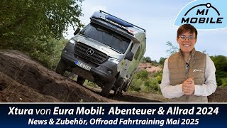 Premiere Eura Mobil Xtura 4x4 und MiMobile auf der Abenteuer und Allrad Messe 2024  4x4 Wohnmobil [upl. by Lombardi244]