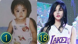 TWICE Tzuyu Predebut  Transformation from 1 to 18 Years Old [upl. by Zorah]