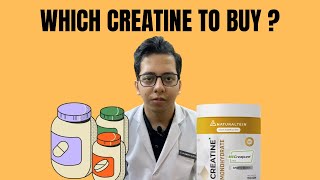 Types of Creatine  Which is the Best Creatine in India   DtBhawesh [upl. by Pastelki]