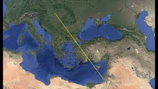 distancia aproximada de separacion entre las ciudades tel avivisrael y budapesthungria [upl. by Modestine114]