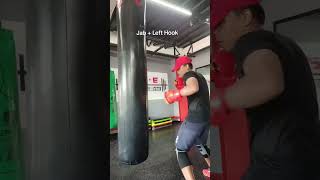 Simple Combos boxingpractice boxing boxingtechniques [upl. by Ocer730]