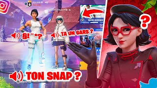 Je me FAIS PASSER pour UNE FILLE sur Fortnite et On Ma DRAGUÉ  🤣 Je suis tombé sur un fou mdrrr [upl. by Onibag]