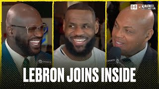 LeBron James Talks 20th AllStar Game Warriors Rumors on Inside the NBA  2024 NBA AllStar Weekend [upl. by Areik619]