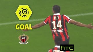 Goal Alassane PLEA 11  OGC Nice  SC Bastia 11 201617 [upl. by Aneev]