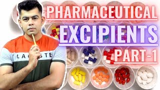 PHARMACEUTICAL EXCIPIENTS I PART1 I HINDI [upl. by Ybur]