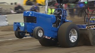 2024 Keystone Nationals Light Pro Stock Tractors pulling on Friday Night Harrisburg PA [upl. by Ecirtap]