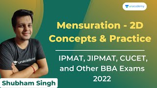 Mensuration  2D for IPMAT Exam IPMAT 2022 Preparation  Concepts for IPMAT DUJAT NPAT SET amp UGAT [upl. by Alvis20]