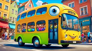 The Wheels on the Bus Nursery Rhyme Song for Kids [upl. by Farris]