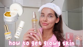 How to get glowy skin even in winter  d’Alba skincare routine [upl. by Kowalski]