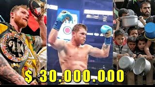 Canelo Alvarez Keeps His Promise To Donate The Entire Fight Bonus To The People Of Gaza [upl. by Eliza]