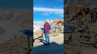 Incredibly Beautiful Aletsch Glacier In Wallis Switzerland [upl. by Pufahl]