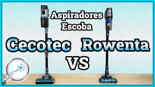 ¿Qué Aspirador Escoba Sin Cable Es Mejor Para Ti Cecotec Rockstar vs Rowenta XPert [upl. by Angelina80]