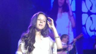 Aneliz Aguilar Hija de Pepe Aguilar canta en el Auditorio Telmex 51812 [upl. by Fayina]