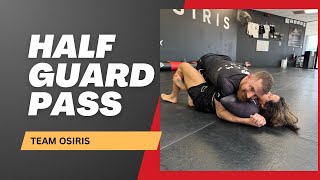 Easy Half Guard Pass [upl. by Wallraff843]