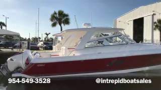 Intrepid 475 Sport Yacht with Triple 627 Seven Marine Outboards  Review [upl. by Verney830]