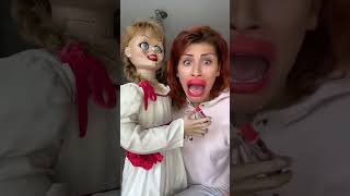 Annabelle Doll soleildogan annabelle annabelledoll shorts videoshort viralshorts [upl. by Tanah574]