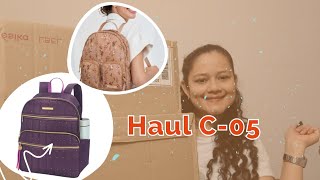 Haul Belcorp C05 2024 😍🥰 Mochila Alva  Morral Stefy  belcorp haul belcorp [upl. by Cheney362]