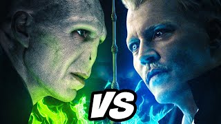 Voldemort VS Grindelwald Who Is MORE Powerful  Harry Potter Theory [upl. by Collimore]