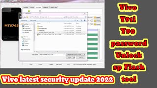 Vivo Y91iY90 New Security Password Unlock FRP Unlock Sp Flash Tool With Test point 101 Working [upl. by Enaira394]