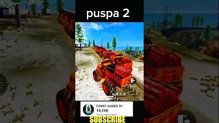 Pushpa bhav 2 🌳Lal Chandan tree monster truck bharkar freefire youtubeshorts funnygamer99varill [upl. by Hawkie]