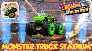 Hot Wheels Unlimited  NEW MONSTER TRUCK STADIUM Update Gameplay [upl. by Haraj]