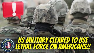 ALERT Biden amp Harris Authorize Military To Use Lethal Force On Americans [upl. by Seavir929]