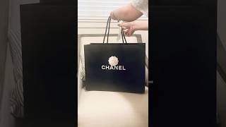 First Chanel bag 🩷 chanelflapbag [upl. by Rochkind]