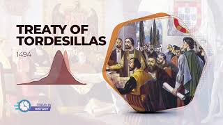 Today in History  Jun 7  Treaty of Tordesillas 1494 [upl. by On]