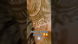 Khushiyan Da Chadya  Karwa chauth Mehndi uk [upl. by Suravart]