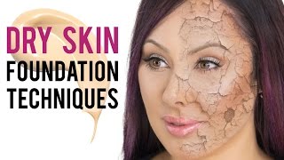 Best Foundation Techniques for Dry Skin  Pretty Smart [upl. by Zachary317]