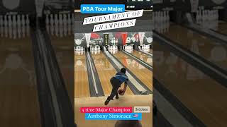 Anthony Simonsen  5 time PBA Tour Major Champion  2023 PBA Tournament of Champions bowling [upl. by Byrne]