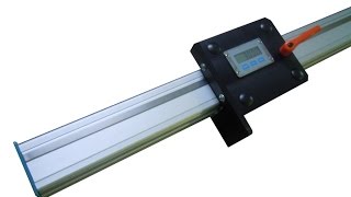 Digital measuring stop REXEL PR1 with screen [upl. by Hui]