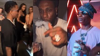 Wizkid And Burna Boy Seen Clubbing Together In London As They Settle Their Long Time Problems [upl. by Aelgna387]