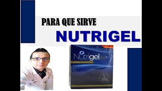 NUTRIGEL PARA QUE SIRVE NUTRIGEL PARA QUE SIRVE TOMAR COLGENO [upl. by Glassco415]