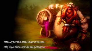 Gragas Voice  Deutsch German  League of Legends [upl. by Anerehs]