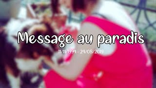 Message au paradis 🎵 [upl. by Ardnama]