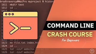 Command Line Crash Course For Beginners  Terminal Commands [upl. by Pippy]