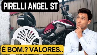 NC750 Qual Pneu Utilizar Pirelli Angel ST GT é Bom Quanto Dura Valores Dicas [upl. by Anirehtak961]