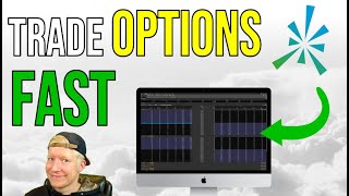 ThinkorSwim Options Trading Using Active Trader ONE CLICK ORDERS [upl. by Pulcheria]